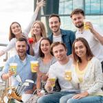 50 Pack Clear Golf Ball Party Cups - 12oz