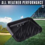 Heavy Duty Rubber Golf Ball Tray with 16 Balls