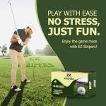 EZ Stripers 45 Pack High-Durability Golf Balls