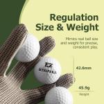 EZ Stripers 45 Pack High-Durability Golf Balls