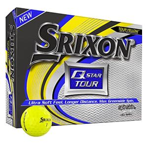 Srixon Q-Star Tour 3 Yellow Golf Balls Dozen