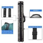 TalveX Square Hard Cue Case for Billiards