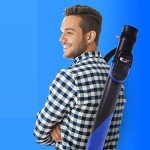 Deluxe 1x1 Billiard Cue Case - Black/Blue