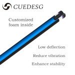 Carbon Fiber Pool Cue Stick with Wood Butt