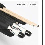 IvyCaw Soft Padded 2x2 Pool Cue Case