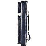 Navy Blue Soft PU Leather Billiard Stick Bag