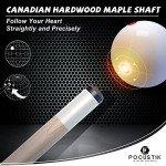 POCUSTIK 58" Professional Billiard Pool Cue Stick