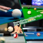 Foilswirl 2 Pcs Pool Cue Ball & Accessories