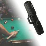 Portable 3x4 Pool Cue Case Storage Pouch