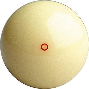 Aramith Regulation 2-1/4" Red Circle Cue Ball