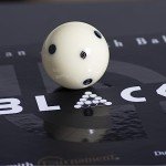 Aramith Tournament Black Cue Ball - 2 1/4