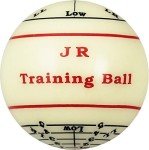 Jim Rempe Training Cue Ball with Instruction Manual