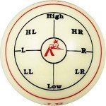 Jim Rempe Training Cue Ball with Instruction Manual