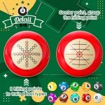 Gemscream 2-Piece Dotted Cue Balls for Practice