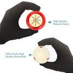 Billiard Practice Cue Balls with Training Dots