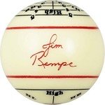 Jim Rempe Training Cue Ball with Instruction Manual