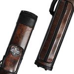 2x2 Hard Oval Pool Cue Billiard Case
