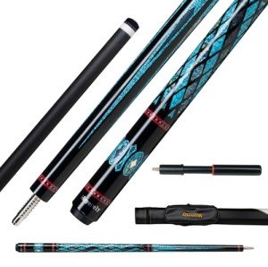 Moyerely Carbon Fiber Low Deflection Pool Cue