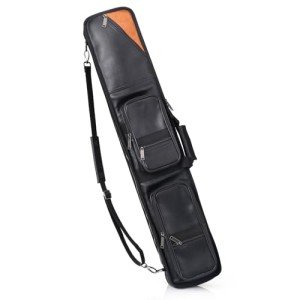 4x8 Pool Cue Case - Leatherette Billiard Bag
