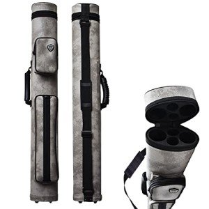 TalveX Square Hard Cue Case for Billiards