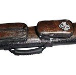 2x2 Hard Oval Pool Cue Billiard Case