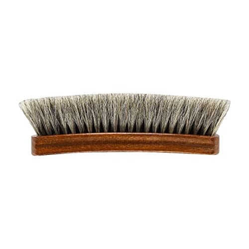Birch Horsehair Shoe Brush for Leather Footwear