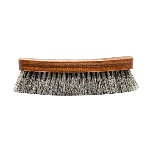 Birch Horsehair Shoe Brush for Leather Footwear