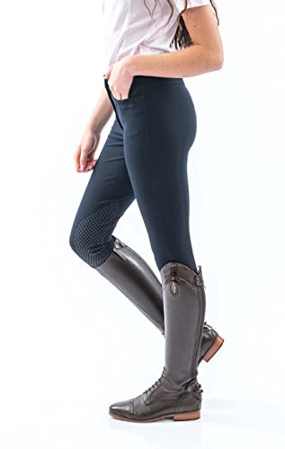 Navy John Whitaker Horse Riding Breeches (EU 32/UK 14)