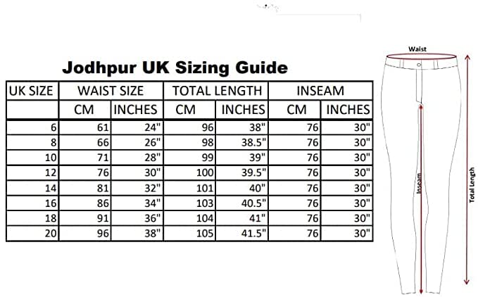 Autumn Black Ladies' Jodhpurs with Phone Pockets