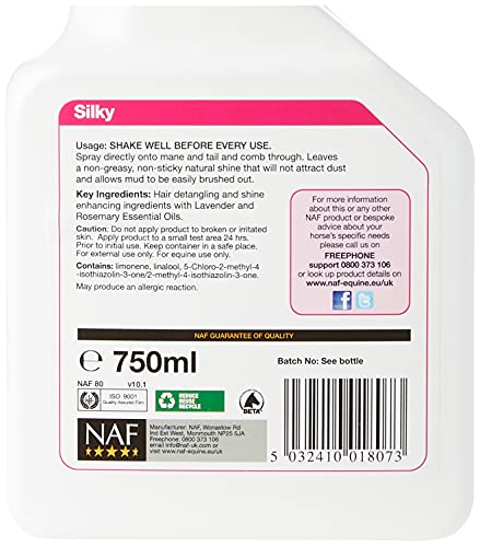 NAF Silky Mane & Tail D-Tangler, 750ml