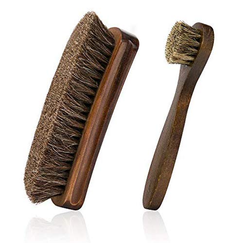 Equestrian Wooden Horse Hair Brush Set