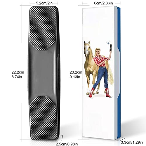6-in-1 Horse Massage Comb & Brush