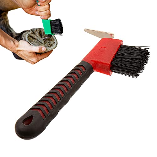 Sturdy Horse Hoof Brush with Handle
