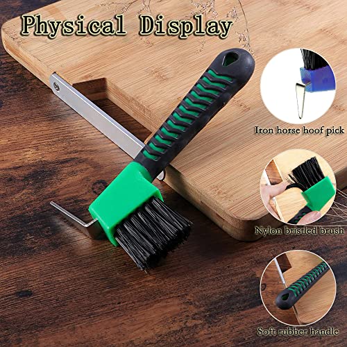 Sturdy Horse Hoof Brush with Handle