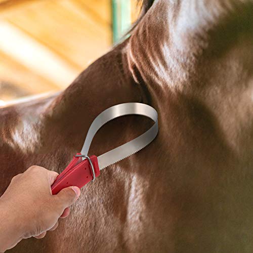 Lixada Horse Deshedding Tool with Comfort Grip