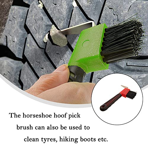 Sturdy Horse Hoof Brush with Handle