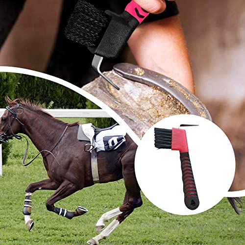 Sturdy Horse Hoof Brush with Handle