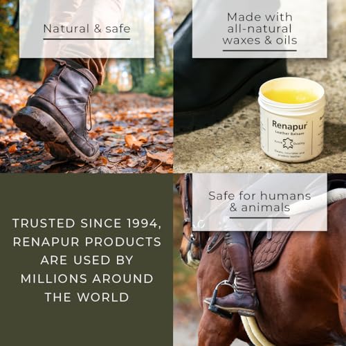 Renapur Leather Balsam Restores and Protects Leather