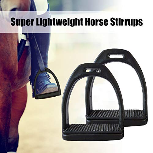 Lightweight Wide Track Horse Stirrups