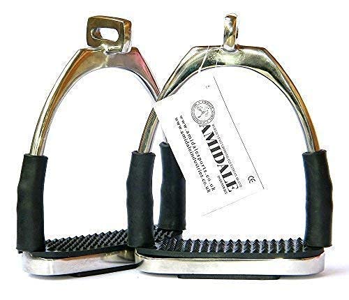 Offset Eye Flexi Safety Stirrups by Amidale