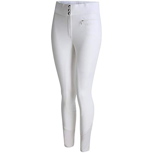 Ladies Full Seat Riding Breeches with Zip Pocket