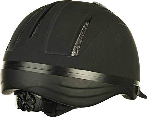 Carbon Art Riding Helmet - Matt Black Unisex
