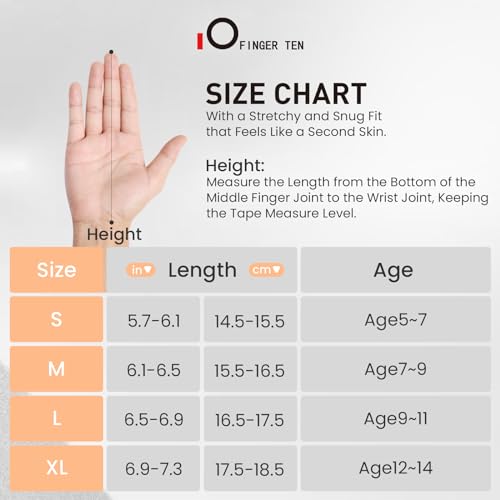 Kids Horse Riding Gloves Youth Non Slip Perfect Grip, Boys girls Equestrain Gloves Breathable Stretchable Sweat Absorbent fit All Seasons for Cycling Sport School Riding Bike Outdoor (Purple, XL)