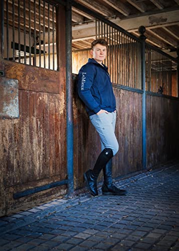 Women's Navy LeMieux Crew Jacket - Water and Wind Resistant