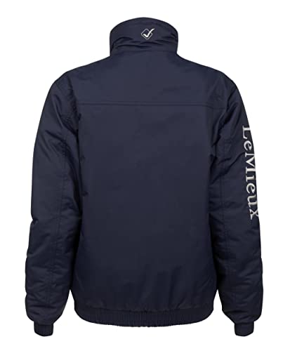 Women's Navy LeMieux Crew Jacket - Water and Wind Resistant