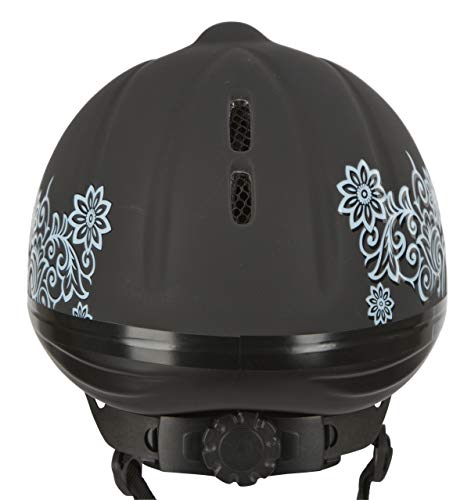 Youth Black Cavalliero VG1 Riding Helmet
