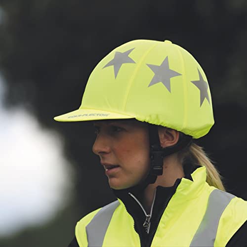 Equi-Flector Riding Hat Cover : Bright Pink