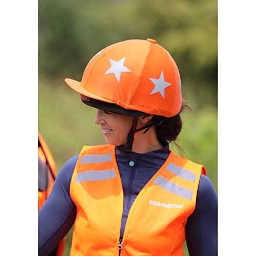 Equi-Flector Riding Hat Cover : Bright Pink