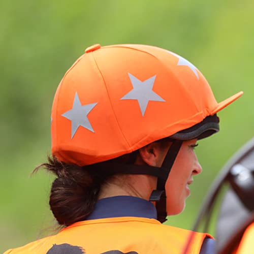 Equi-Flector Riding Hat Cover : Bright Pink
