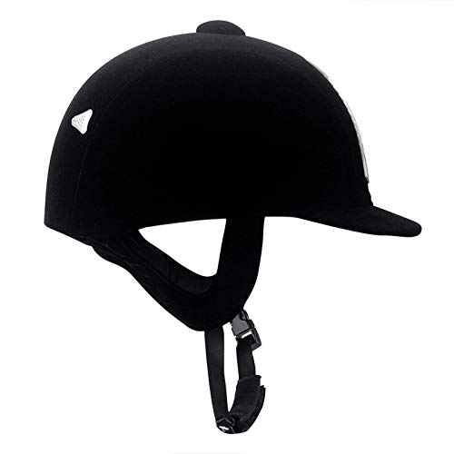 CE Certified Velvet Riding Helmet for all genders
